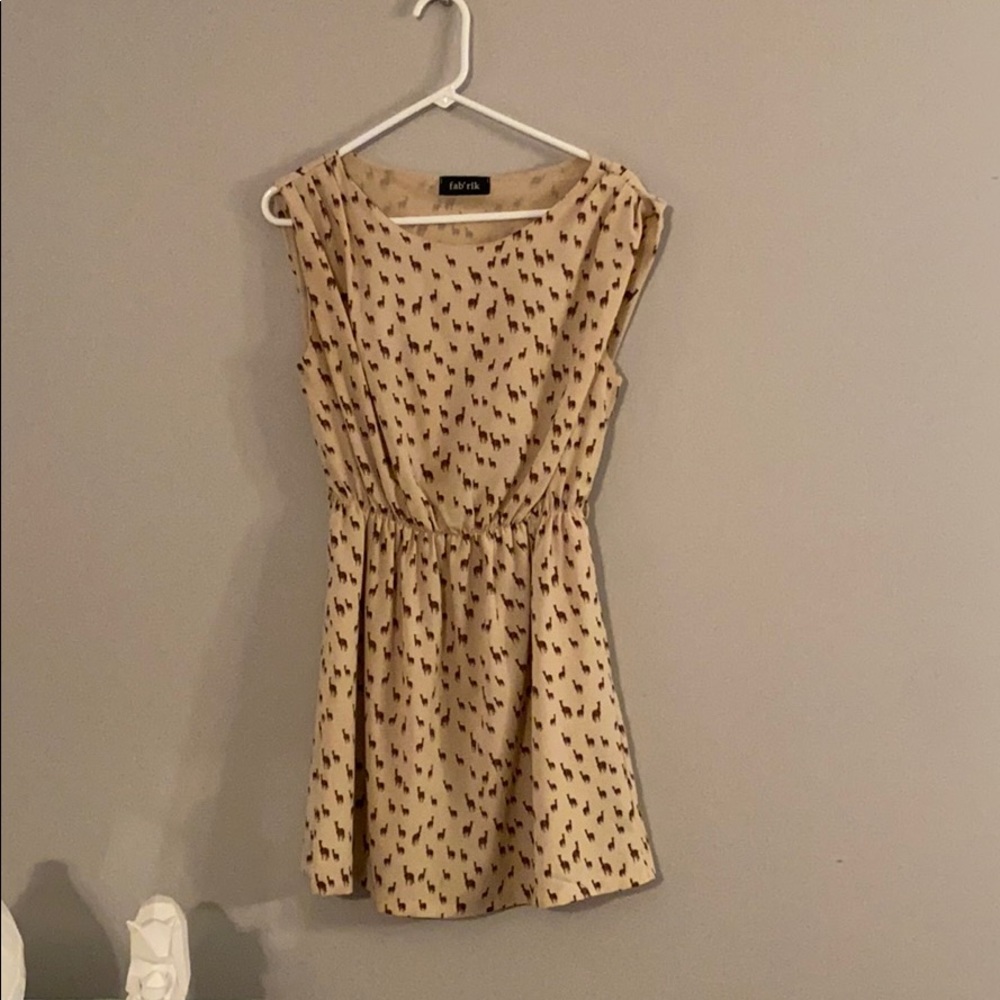 Fab’rik Giraffe Print Dress
